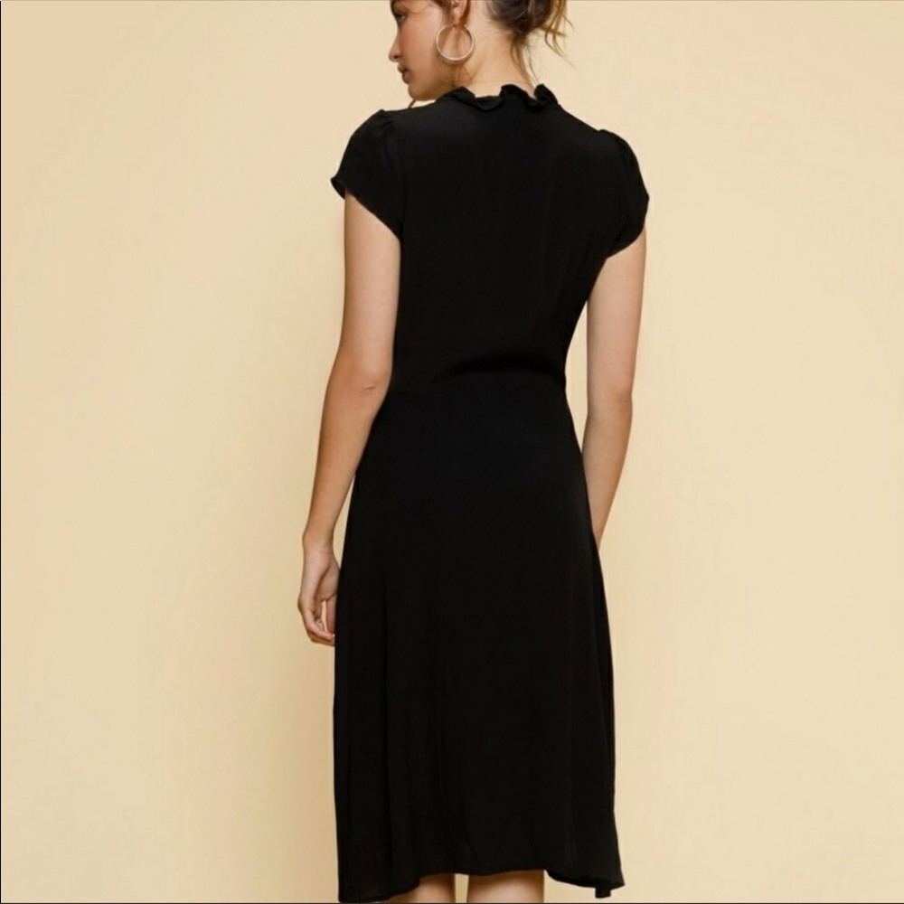ISO DONT BUY Rouje Lena dress black 36 - Picture 3 of 3
